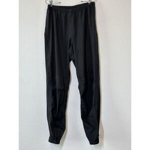 REI‎ Stretch Waist Ankle Zip Black Hiking Pants Joggers Mens Size L 30x 31.5